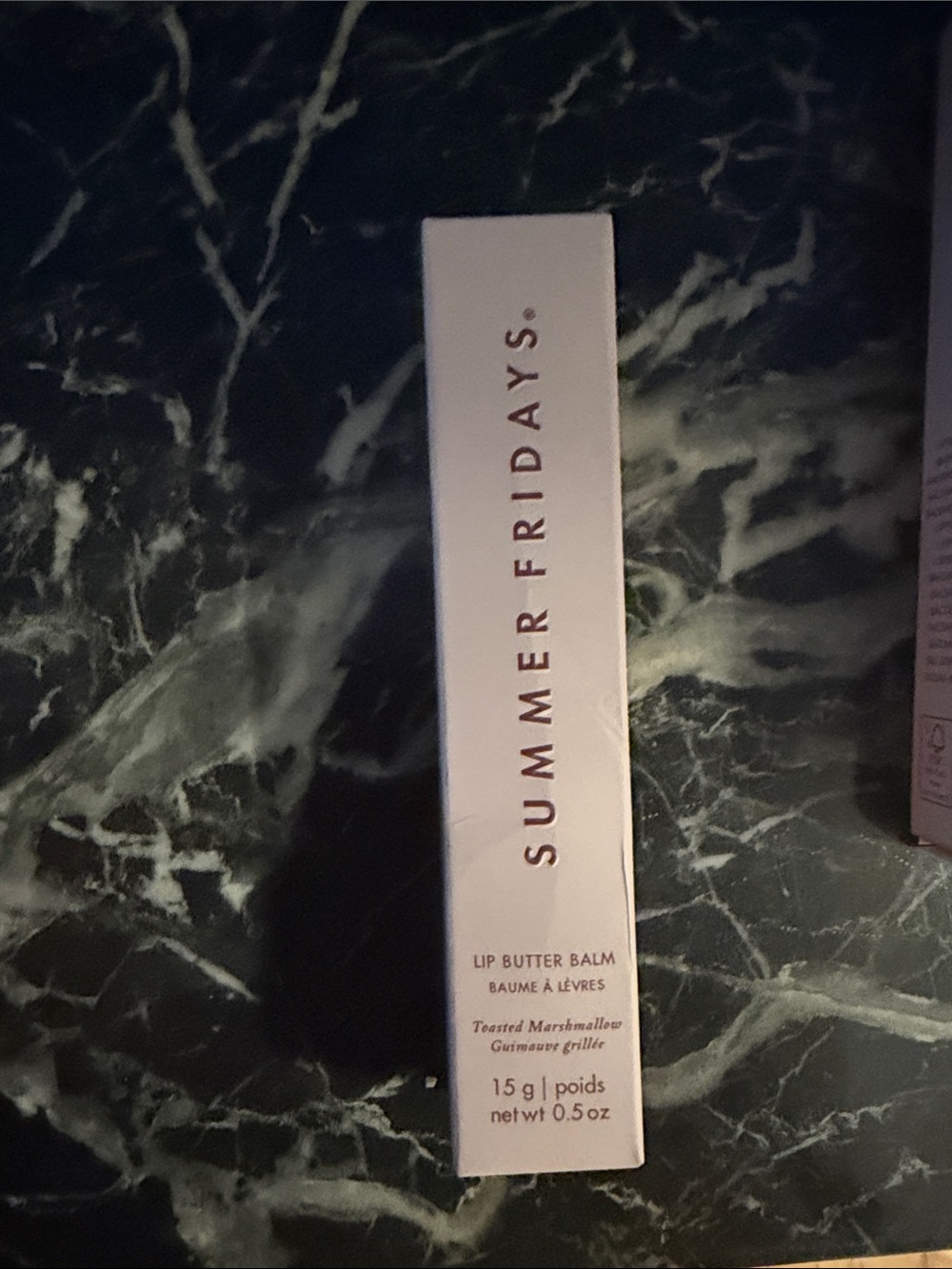 Summer Fridays Lip Butter Balm — White Packaging with Rose Text